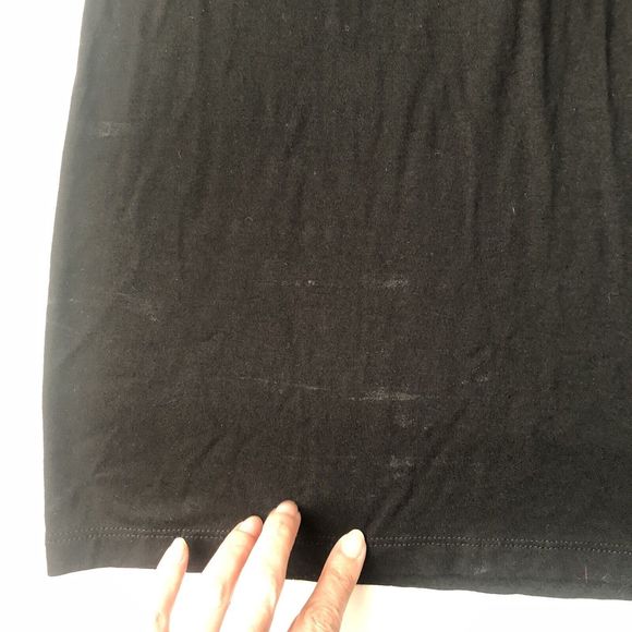 Adrienne Vittadini Black dress sleeveless women’s size Medium Back Cut Out - Picture 16 of 16